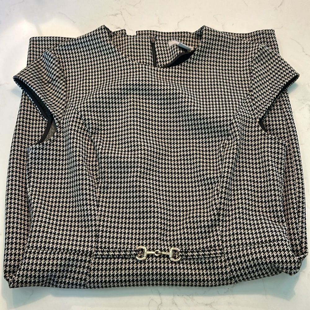 Houndstooth sheath dress - Picture 5 of 5